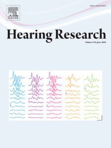 Un avance internacional en investigación auditiva con participación de Clínica Templado 2 Portada de la revista científica Hearing Research